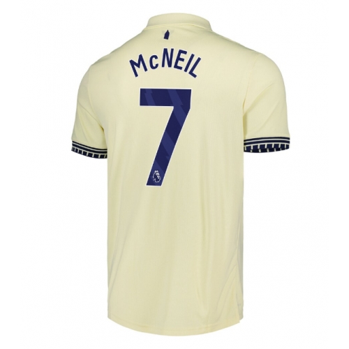 Billige Fotballdrakt Everton Dwight McNeil #7 Replika Bortedrakt 2025-26 Kortermet Billige Fotballdrakt Everton Dwight McNeil #7 Replika Bortedrakt 2025-26 Kortermet